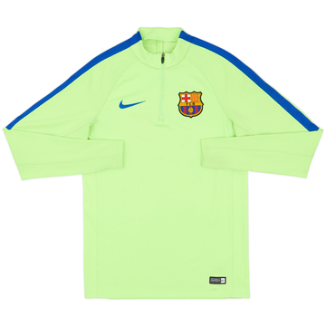 2017-18 Barcelona Nike 1/4 Zip Training Top - 7/10 - (S)