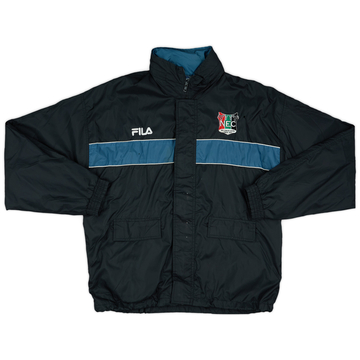 2001-02 NEC Nijmegen Fila Hooded Rain Jacket - 5/10 - (S)