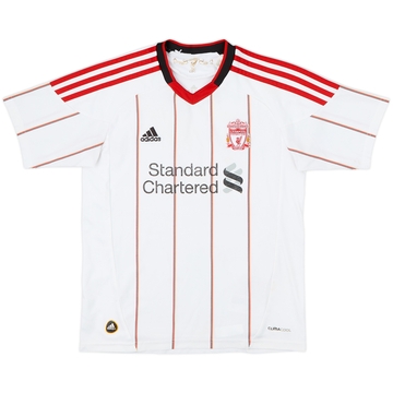 2010-11 Liverpool Camiseta Visitante - 5/10 - (M.Niños)