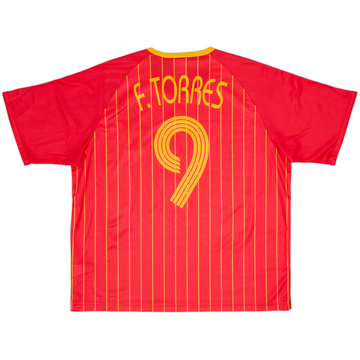 2006-08 Spain Home Shirt Torres #9