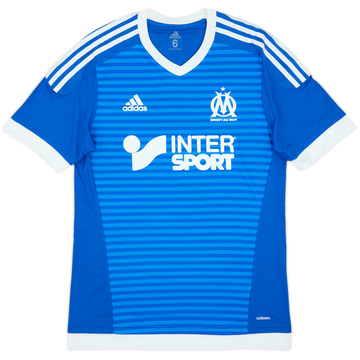 Camiseta de la tercera equipación versión jugador del Olympique Marseille 2015-16 - 8/10 - (M)