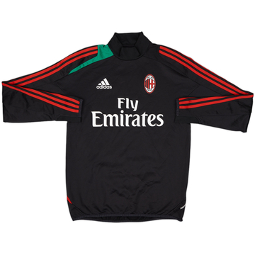 2008-09 AC Milan adidas Drill Top - 8/10 - (L)