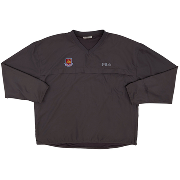2000-02 West Ham Fila Track Jacket - 10/10 - (L)