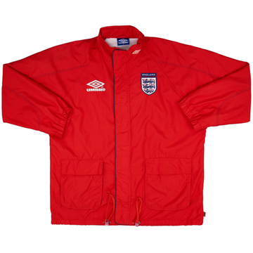UMBRO nylon anorak jacket england イングランド 2000-02 England Umbro Hooded Rain Jacket - 5/10 - (L)