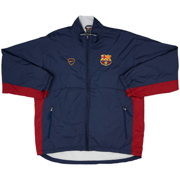 ウェア NIKE FC Barcelona Official Bench Coat L Nike Fc Barcelona Soccer Football Down Bench Coat Jacket