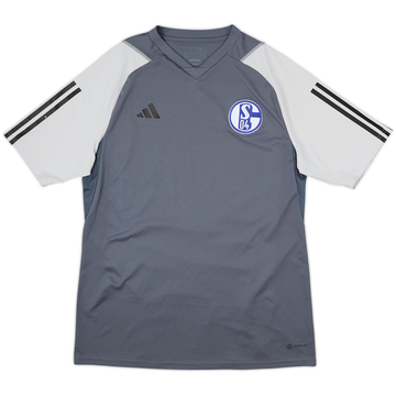 2022-23 Schalke adidas Training Shirt - 10/10 - (L)
