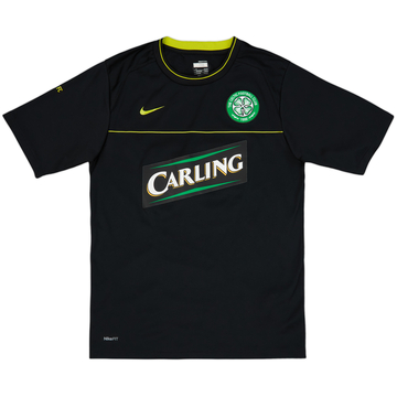 Celtic FC Nike シャツ Mサイズ 黒 2010/11 CELTIC Vintage Nike Goalkeeper Football Shirt Jersey