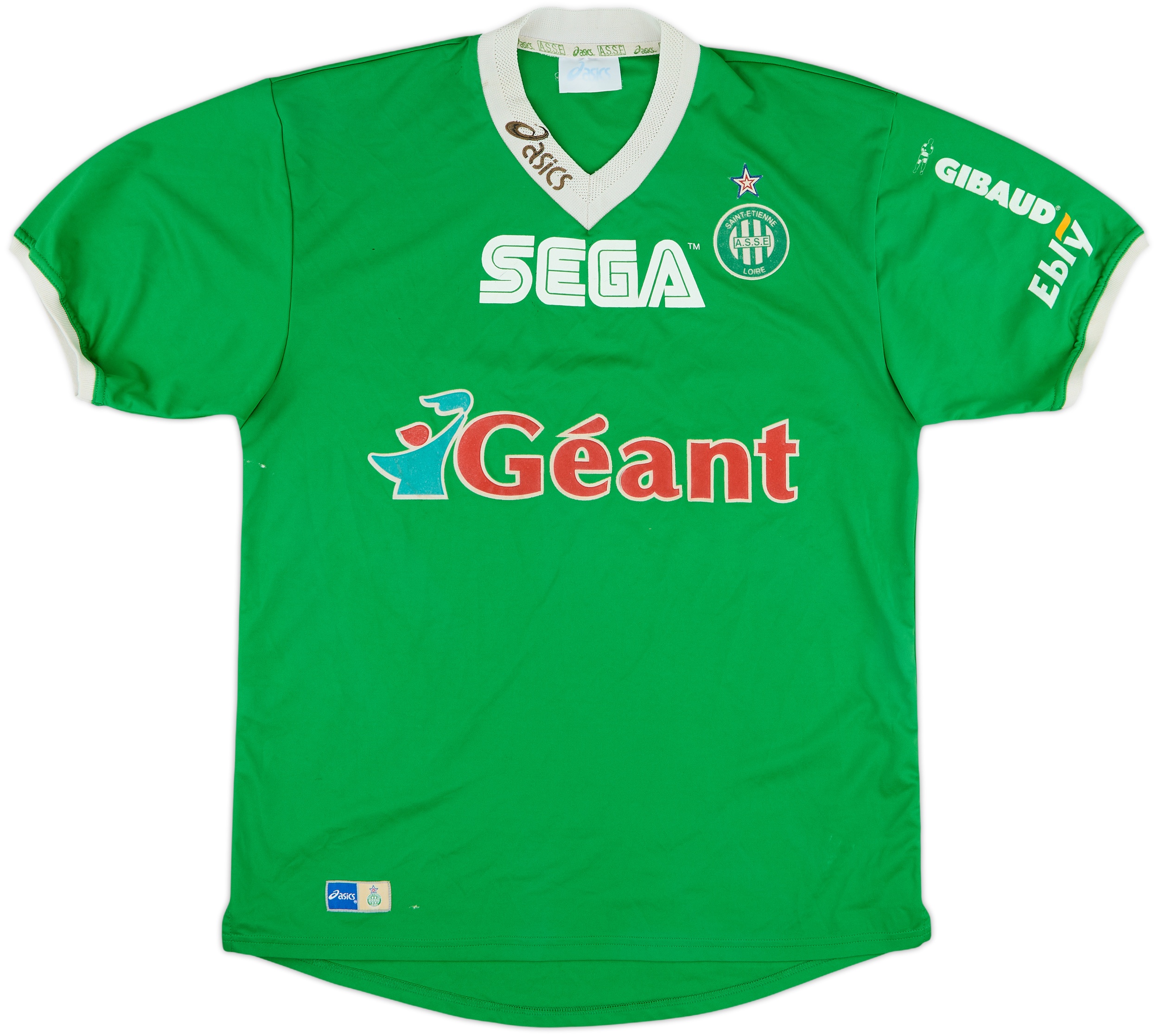 【レア】サンテティエンヌ 2000-01 Saint Etienne シャツ 2000-01 Saint Etienne Home Shirt - 8/10 - (L)