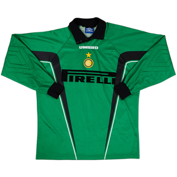1997-98 Inter Milan Home Shirt Zamorano #9 - 8/10 - (L)