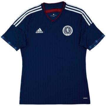 2014-15 Scotland Player Issue Home Shirt - 7/10 - (L)