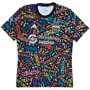Camiseta de entrenamiento adidas del Seattle Sounders 2023-24 - 10/10 - (M)