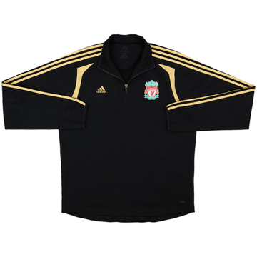2008-09 Liverpool adidas 1/4 Zip Training Top - 8/10 - (L)