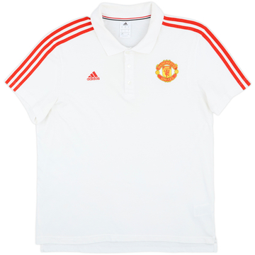 2015-16 Manchester Unido adidas Camisa Polo - 8/10 - (XL)
