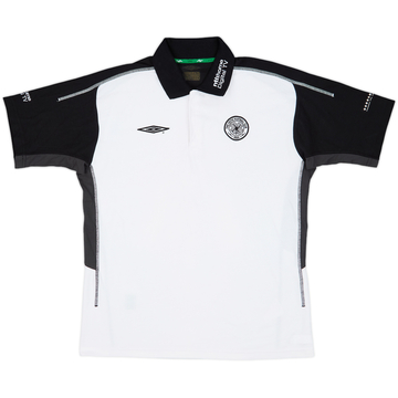 1995-96 Celtic Umbro Polo Sweat Top - 8/10 - (XS)