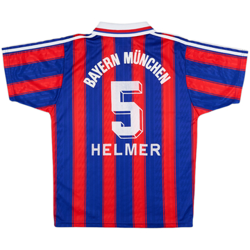 1995-97 Bayern Munich Camiseta Local Helmer #5 - 5/10 - (S)