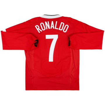 ウェア Manchester Utd 2004 CL RONALDO 7 + Patch Manchester Utd 2004 CL RONALDO 7 + Patch - メルカリ