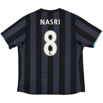 2015-16 Manchester City Away Shirt Nasri #8 (Women's XL)