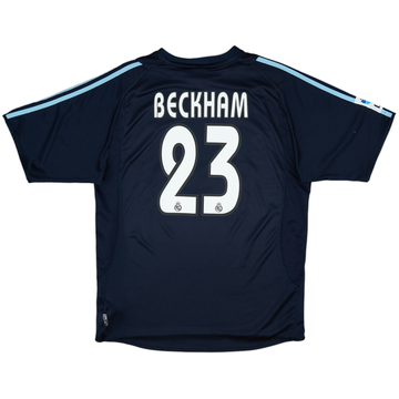 2004-05 Real Madrid Home Shirt Beckham #23 - 8/10 - (L)