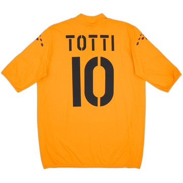 【新品未使用】ローマ｜07-08｜#10 TOTTI｜80周年記念 Vintage ITALY AS ROMA Soccer Jersey TOTTI #10 Men's XL Made In
