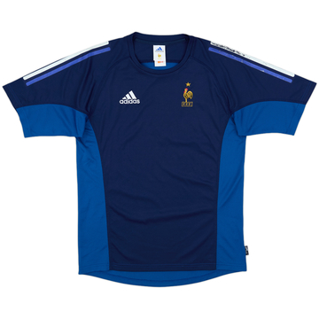 2002-04 France adidas Training Shirt - 6/10 - (L/XL)