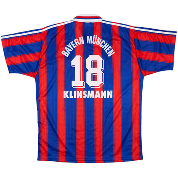 1995-97 Bayern Munich Home Shirt Klinsmann #18