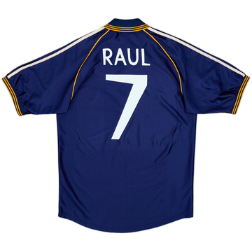 1998-99 Real Madrid Third Shirt Raul #7 - 6/10 - (S)