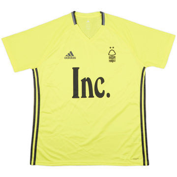 Camiseta adidas de entrenamiento de Nottingham Forest 2016-17 - 8/10 - (XL)