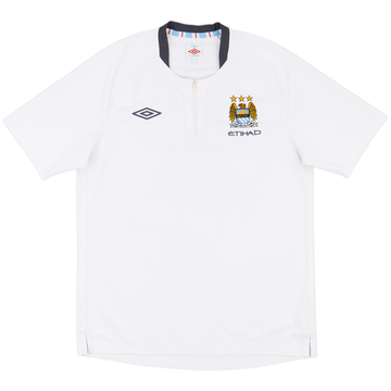 2011-12 Manchester City Umbro 1/4 Zip Training Shirt - 6/10 - (XL)