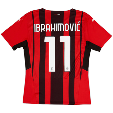 2022-23 AC Milan Home Shirt Ibrahimovic #11 - 10/10 - (XL)