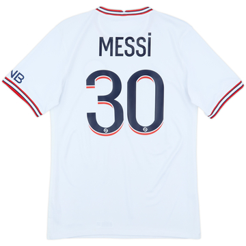2021-22 Paris Saint-Germain Home Shirt Messi #30 - 9/10 - (XXL)