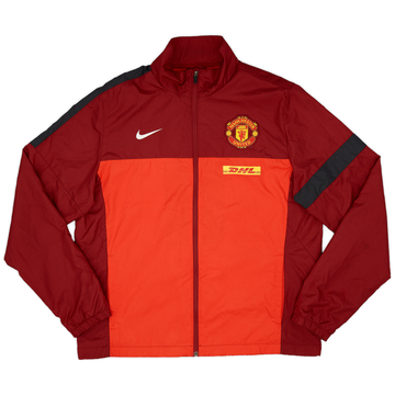 2013-14 Manchester United Nike Track Jacket - 9/10 - (L)