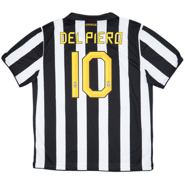 2009-10 Juventus Home Shirt Del Piero #10 (XXL)