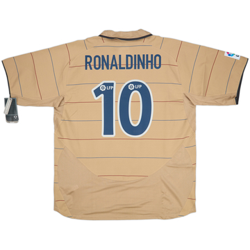2005-06 Barcelona Home Shirt Ronaldinho #10 - 5/10 - (M)
