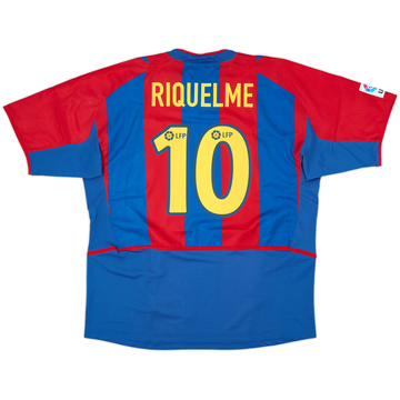 2002-03 Barcelona Home Shirt Xavi #6 - 7/10 - (XL)