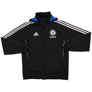 2015-16 Chelsea adidas Hooded Rain Jacket - 8/10 - (S)