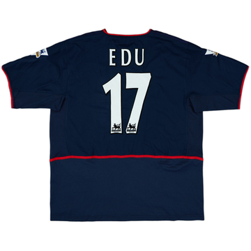 サボアーセナルユニフォーム00-02 2000-02 Arsenal European Shirt Edu #17 - 9/10 - (L)