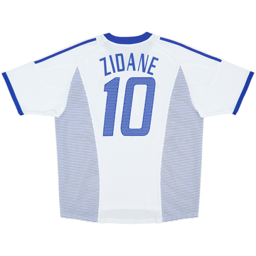 2002-04 France Away Shirt Zidane #10 - 6/10 - (XL)