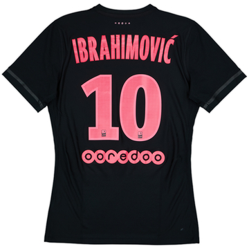 「激レア」　PSG Ibrahimović 10番シャツ Zlatan Ibrahimovic Back Signed Paris Saint Germain #10 Jersey