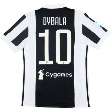 2019-20 Juventus Home Shirt Dybala #10 - 7/10 - (S)