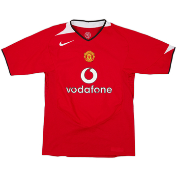2004-05 Manchester United Nike Training Shirt - 8/10 - (L.Boys)
