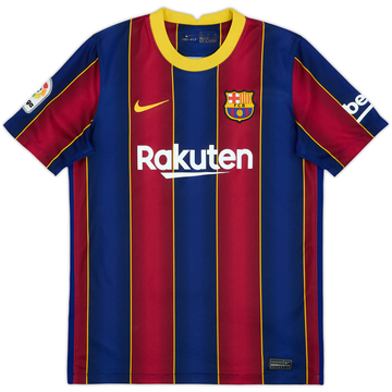 2003-04 Barcelona Home Shirt - 9/10 - (XL.Boys)