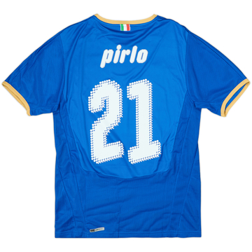 2010-12 Italy Home Shirt Pirlo #21 - 6/10 - (S)