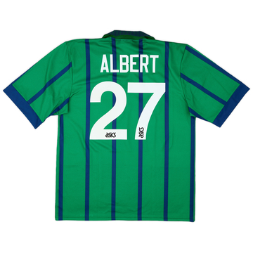 1997-99 Newcastle Home Shirt Albert #27 - 8/10 - (XL) 1997-99 Newcastle Home Shirt Albert #27 - 8/10 - (XL)