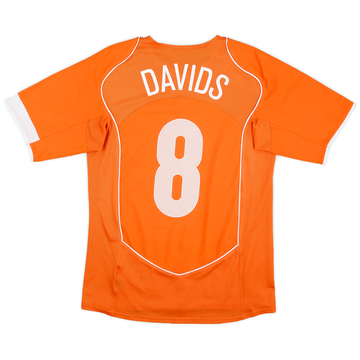 送料無料キャンペーン Netherlands 2000-02 Away XXL #8 Davids Shirt ウェア