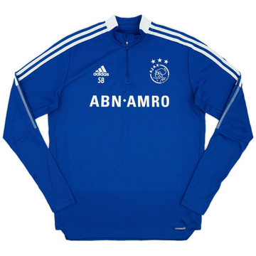 2021-22 Ajax adidas 1/4 Zip Training Top - 9/10 - (S)