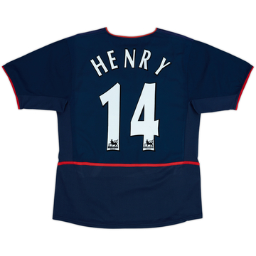 2002-04 Arsenal Camiseta Visitante Henry #14 - 6/10 - (M)