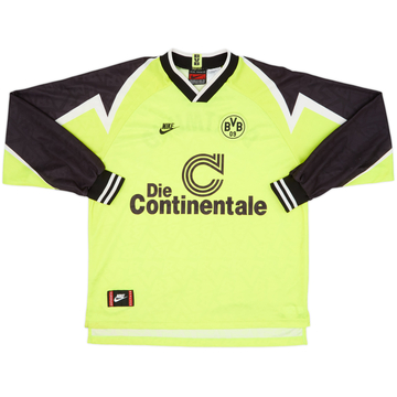 1995-96 Borussia Dortmund Home L/S Shirt - 9/10 - (XL)