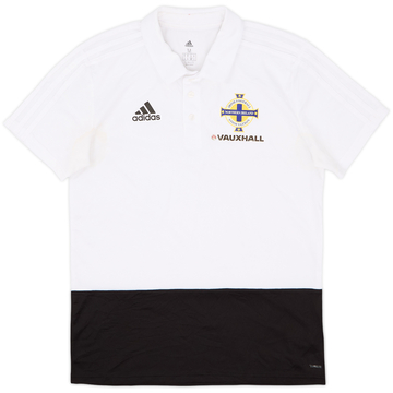 2017-18 Northern Ireland adidas Polo - 10/10 - (M)