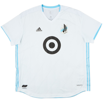 Camiseta auténtica de visitante del Minnesota United 2019-21 - 5/10 - (XXL)
