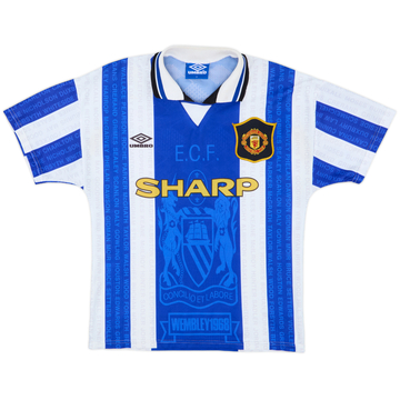 1994-96 Manchester United Third Shirt - 9/10 - (Y)